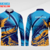 Mẫu áo đồng phục câu cá CLB Gia Lai màu cam thiết kế lạ CAT27